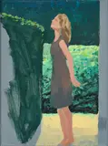 Christian Brandl, Frau, 2008, Öl auf Leinwand