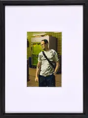 Marc Lüders, "649-9-2", 2004, Öl über C-Print auf Fotopapier