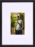 Marc Lüders, "649-9-2", 2004, Öl über C-Print auf Fotopapier