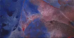 Ohne Titel by Fred Thieler, um 1973, Öl auf Malkarton, sold Mar 2023