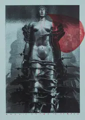 Thomas Zipp, Anguis Corps (A.L.I.C.), 2007, Kugelschreiber und Faserstift über Offset auf Velin