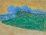 Édouard Vuillard, Landschaft, Um 1890, Pastell auf Papier