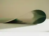 "paper drop (green)" by Wolfgang Tillmans, 2019, Inkjet-Print, sold Jun 2023