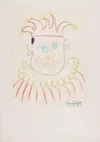 Carnaval by Pablo Picasso, 1966, Farbfotolithografie auf Velin, sold Jan 2023