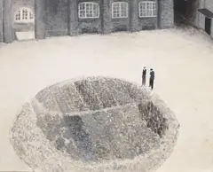 Kama Sokolnicka, "Victory Garden", 2012, Öl auf Leinwand