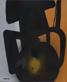 Ladislas Kijno, Ohne Titel, Öl auf Leinwand