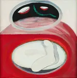Jean Fontaine, Ohne Titel, 1990, Öl auf Leinwand