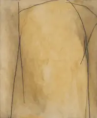 Masahiro Kanno, Ohne Titel, 1991, Öl auf Leinwand