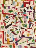 Nejad Melih Devrim, Ohne Titel, 1952, Öl auf Holz