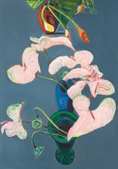 Norbert Tadeusz, Ohne Titel, 1990, Öl auf Leinwand
