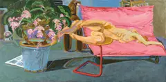 Norbert Tadeusz, Ohne Titel, 1985, Öl auf Leinwand