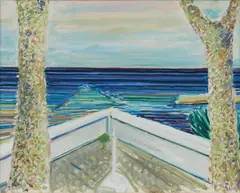 Norbert Tadeusz, Ohne Titel, 1971, Öl auf Leinwand