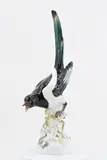 Elster auf Baumstamm by Meissen, 1945-1947, Porzellan, farbig staffiert, sold Nov 2022