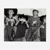 Mary Ellen Mark, Young Bull Riders with Dollar Bills, Boerne Rodeo, Texas