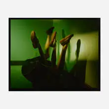 Four Legs with Shoes by Jimmy De Sana, vintage Cibachrome print, sold Mar 2024