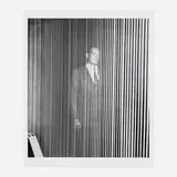 John Baldessari, Figure (with Vertical Lines) (from the Printed Matter Photography Portfolio III: Stills), 1999, gelatin silver print