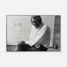 Dan Budnik, Untitled (Richard Diebenkorn), gelatin silver print