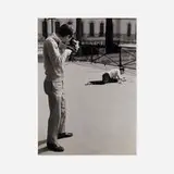 Robert Doisneau, Untitled (Taking Photograph), gelatin silver print