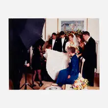 Tina Barney, Untitled (The Wedding Photo), 1993, C-print