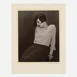 Portrait of Solita Solano by Berenice Abbott, gelatin silver print, sold Mar 2024