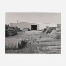 Catherine Wagner, Wire Rolls, Petaluma, CA, 1978, gelatin silver print