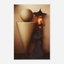 Sheila Metzner, Uma Patou Dress (from the One of a Kind series), 1986, iris print