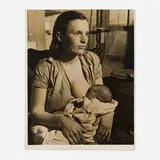 Horace Bristol, Rose of Sharon #2 (from the Grapes of Wrath series), 1938, vintage gelatin silver print