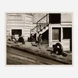 Max Yavno, Children Playing, gelatin silver print