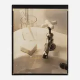 Edward Steichen, Still-Life with Sink and Soap (from The First Picture Book), c. 1925, vintage contact gelatin silver print