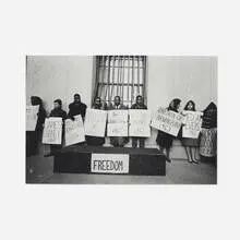 Jack Manning, CORE Demonstrators in Manhattan, gelatin silver print