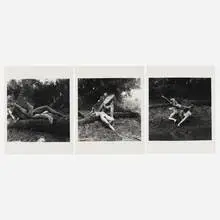 Hans Breder, Three works from Old Man's Creek, 1971, vintage gelatin silver print