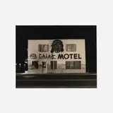 Steve Fitch, Gila Bend, Arizona (Chief Motel), 1974, gelatin silver print