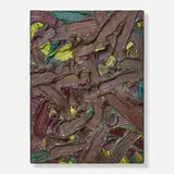 James Hayward, Chromachord #46, 1999, oil on canvas laid to board