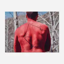 Traces and Marks (The River) by Enrique Martinez Celaya, 2000, C-print, sold Feb 2024
