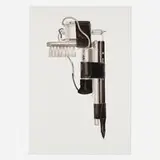 Scott Campbell, Prison Toothbrush, 2010, watercolor on paper