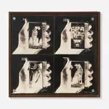 Wallace Berman, Untitled, c. 1965, Verifax collage on board in artist's frame