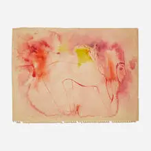 Cameron, Untitled (Priestess), watercolor on paper