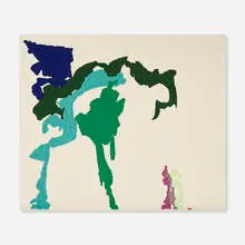 Monique Prieto, Over and Over, 2000, acrylic on canvas