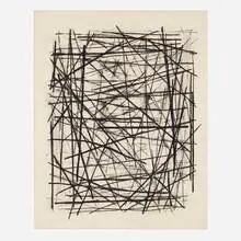 Charles Arnoldi, Untitled #3, 1975, graphite on paper