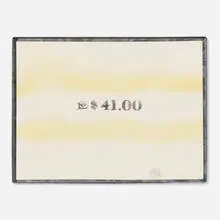 Edward Kienholz, For $41.00, 1969, ink and watercolor on paper in artist's frame