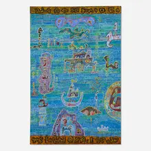 Ynez Johnston, Discovering Atlantis, 2001, oil on linen