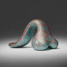 Ken Price, Untitled, c. 2000, acrylic on fired ceramic