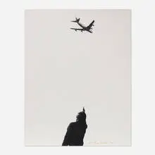 Chris Burden, 747, 1973, gelatin silver print