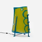 Belt table lamp from the Open Sky collection by Gaetano Pesce, 1995, resin, sold Jan 2024