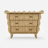Christian Astuguevieille, Mitiko commode, 1998, hemp rope, steel, oak