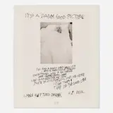 Jim Goldberg, Untitled (from the Nursing Home Series), 1985-86, gelatin silver print from Polaroid Type 665 Positive/Negative film