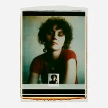 Robert Heinecken, Joy, 1980, unique large-format Polaroid Polacolor print with collaged Polaroid SX-70 print