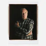 Timothy Greenfield-Sanders, Jasper Johns, 1990, unique large-format Polaroid Polacolor print