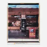 Robert Rauschenberg, Kuntry Korner, 1987, unique large-format Polaroid Polacolor print