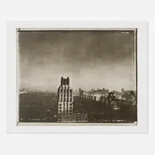 Sarah Moon, Central Park, 1994, gelatin silver print from Polaroid Type 665 Positive/Negative film print